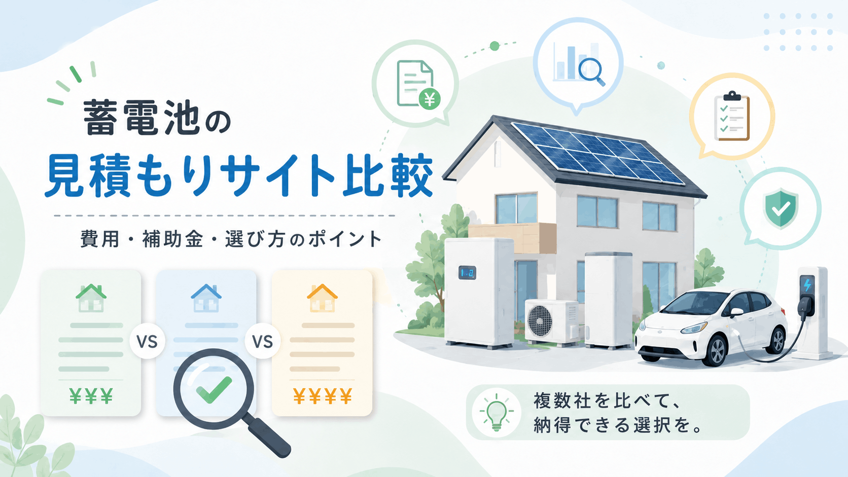 蓄電池の見積もりサイトおすすめ