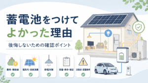 蓄電池をつけてよかった理由