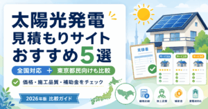 太陽光見積もりサイトのおすすめ