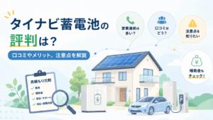 タイナビ蓄電池の評判・口コミ