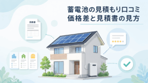 蓄電池と太陽光発電の見積もり口コミを比較するポイント