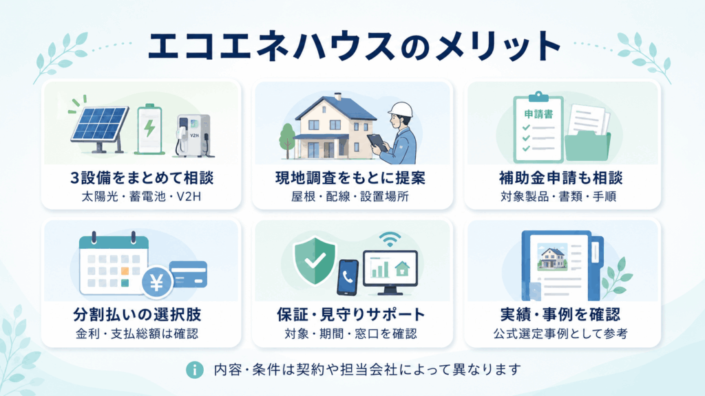 エコエネハウスのメリット
