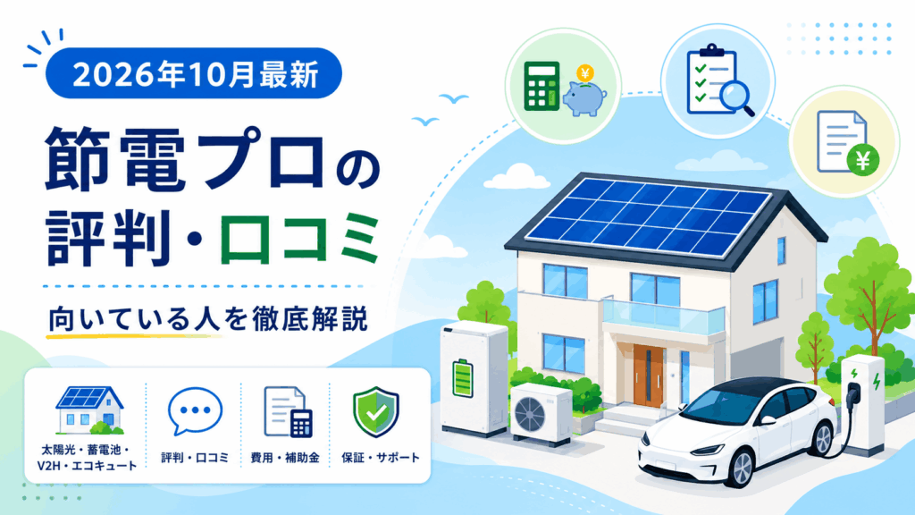 節電プロの評判と口コミ