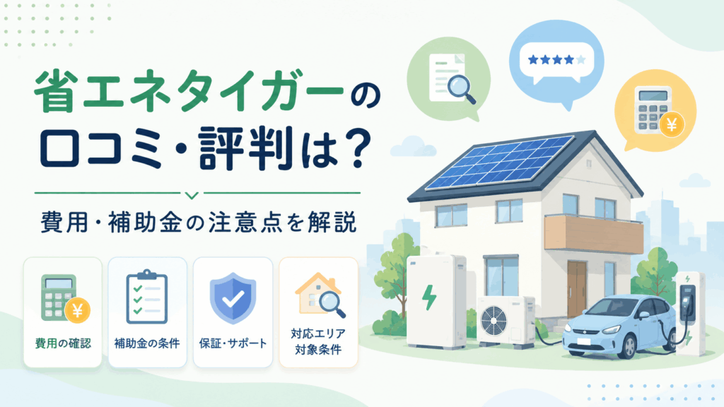 省エネタイガーの口コミと評判